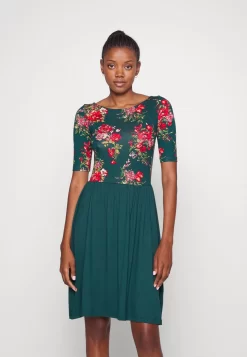 Anna Field Robe En Jersey - Multi-Coloured/Green