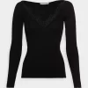 Anna Field Lace - Pullover - Black