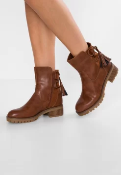 Anna Field Winter Boot - Bottines - Cognac