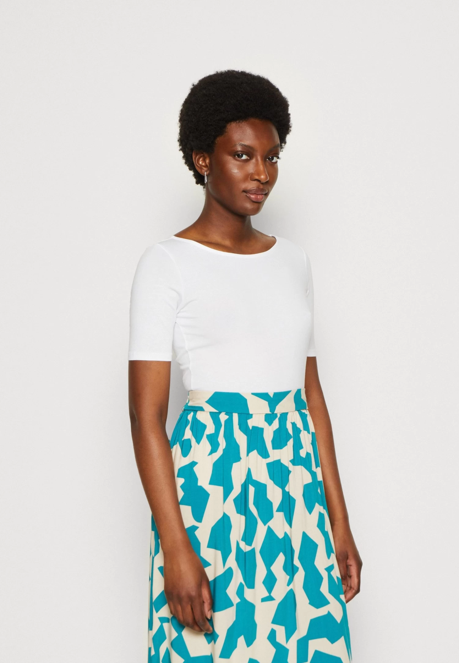 Anna Field T-Shirt Imprimé - Light Blue/White 2 Anna Field T-Shirt Imprimé - Light Blue/White – Image 2