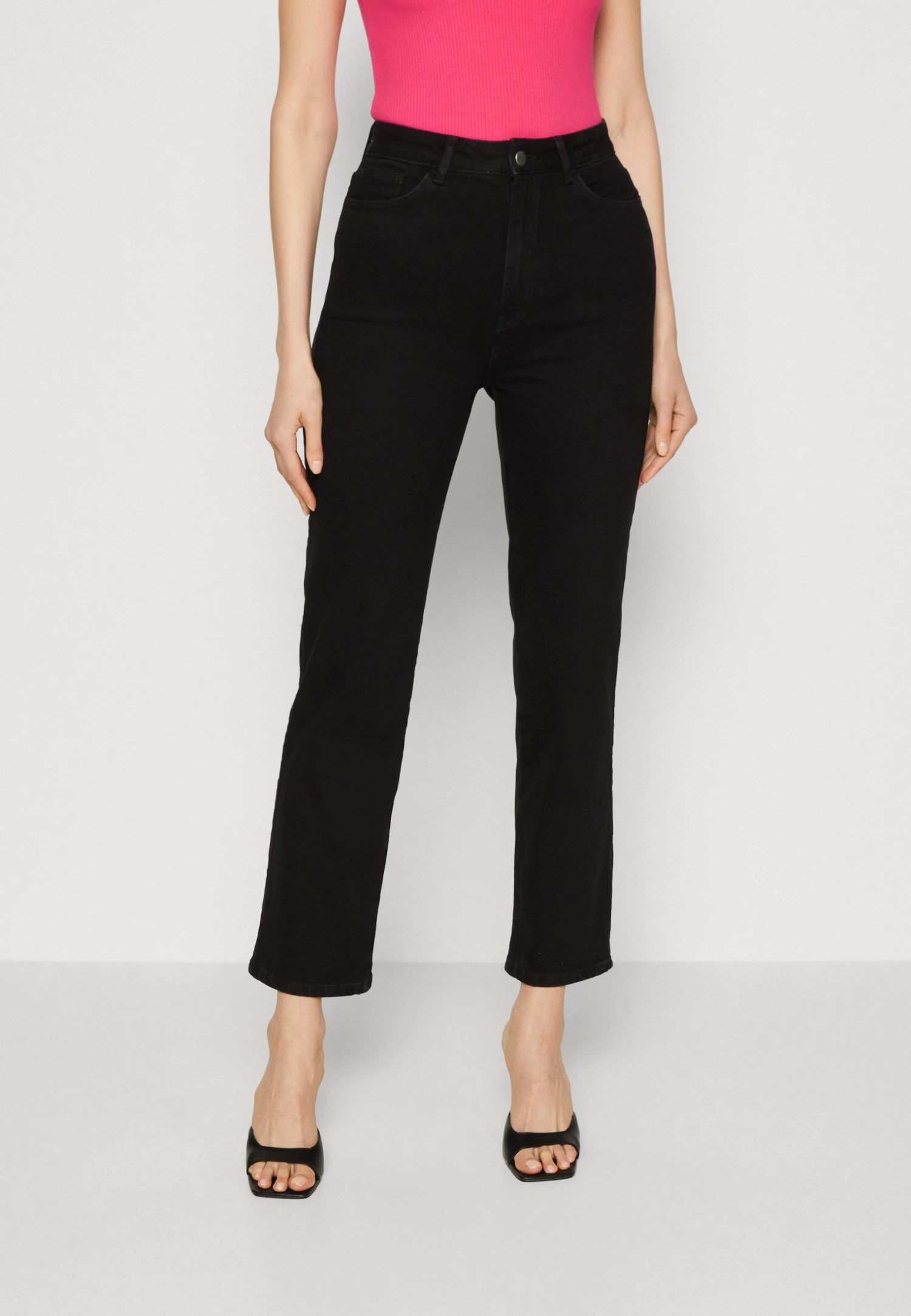 Anna Field Jean Droit - Black Denim 1 Anna Field Jean Droit - Black Denim