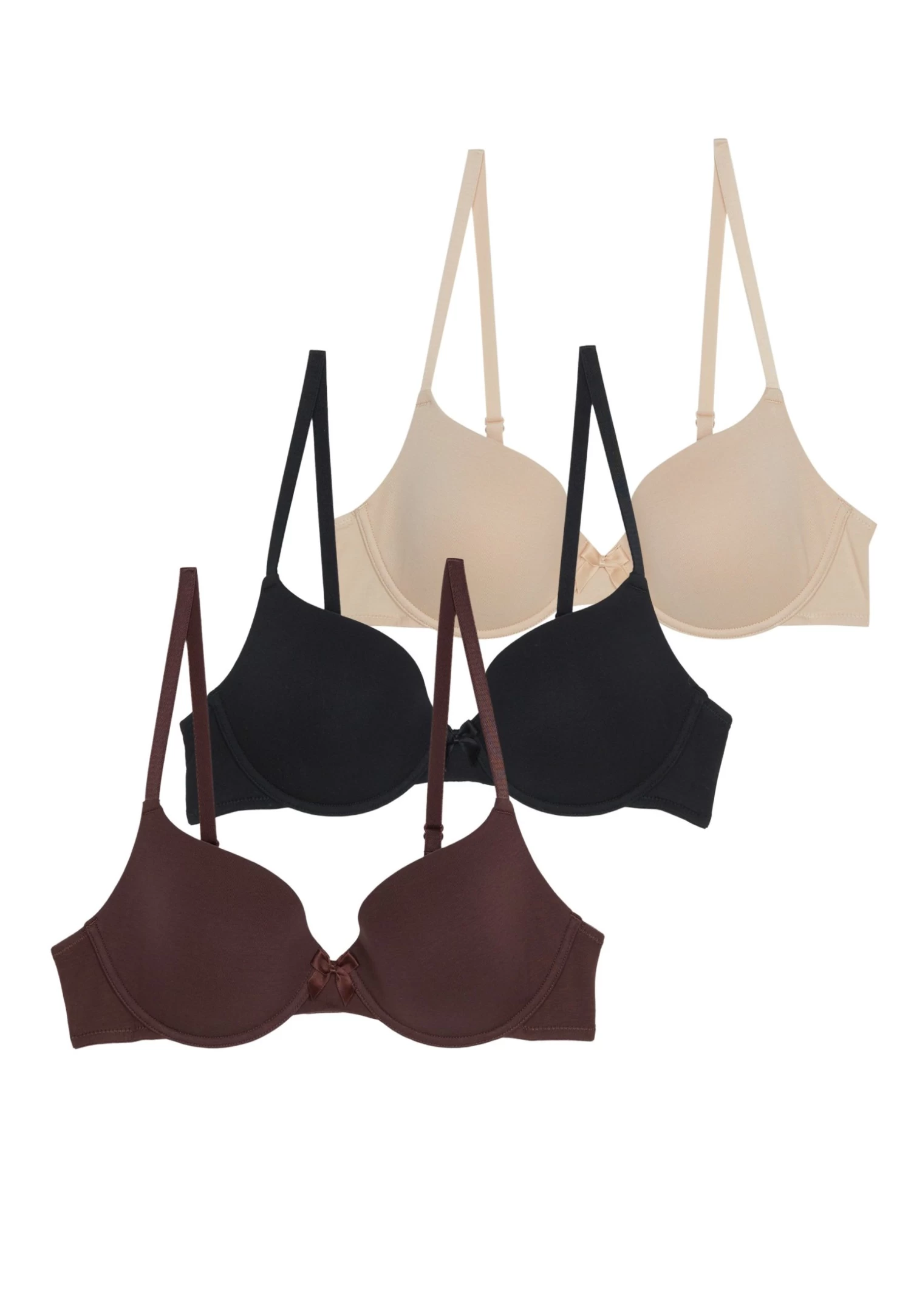 Anna Field 3 Pack - Soutien-Gorge Invisible - Black/Nude/Brown 4 Anna Field 3 Pack - Soutien-Gorge Invisible - Black/Nude/Brown – Image 4