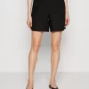 Anna Field Linen Mix - Short - Black