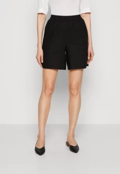 Anna Field Linen Mix - Short - Black