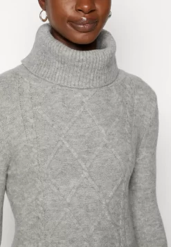 Anna Field Rollkragen Mini Strickkleid - Robe Fourreau - Grey -Anna Field e8a174040ccc4ee1a45178c42adaecbd scaled