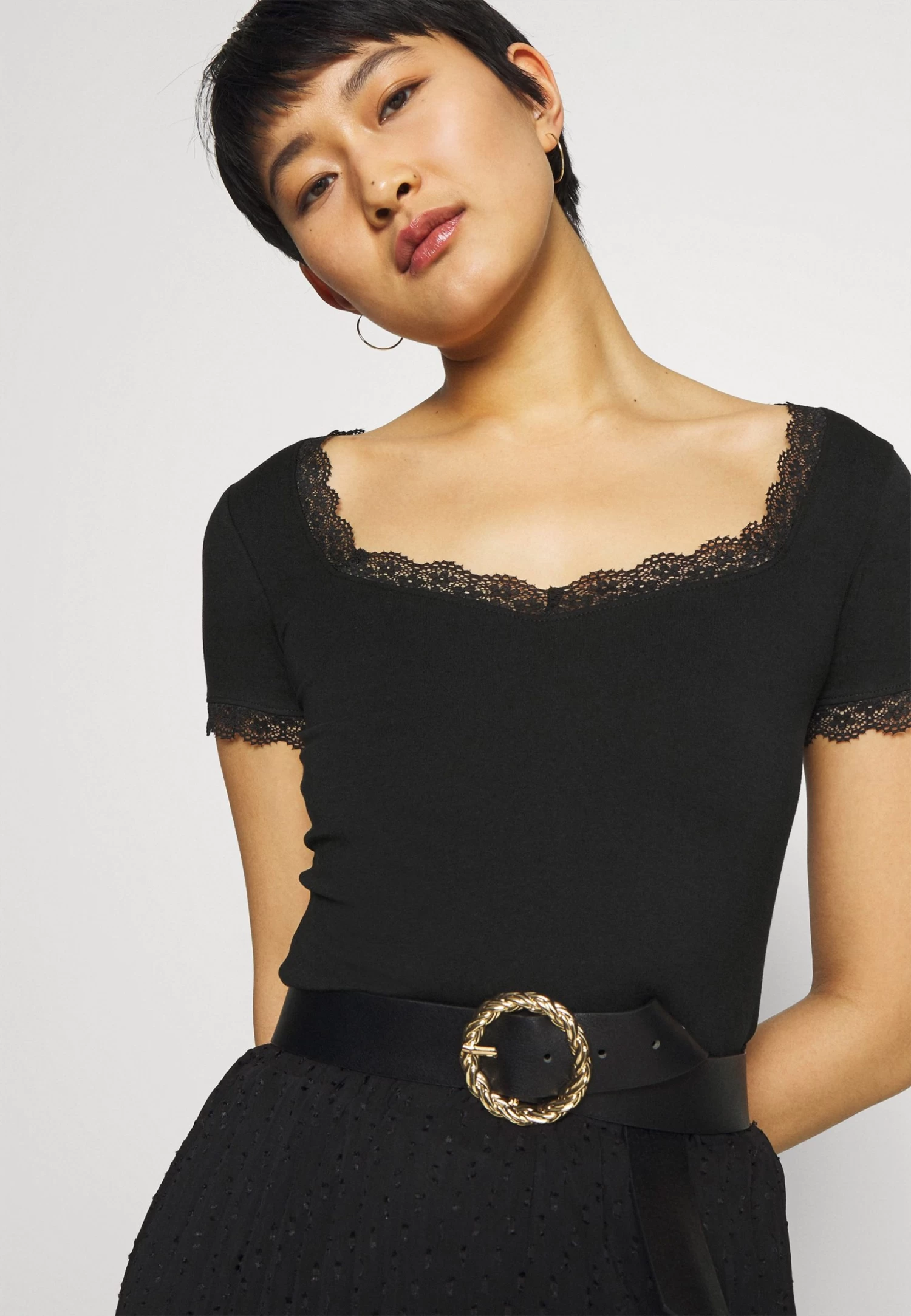 Anna Field T-Shirt Basique - Black 4 Anna Field T-Shirt Basique - Black â Image 4