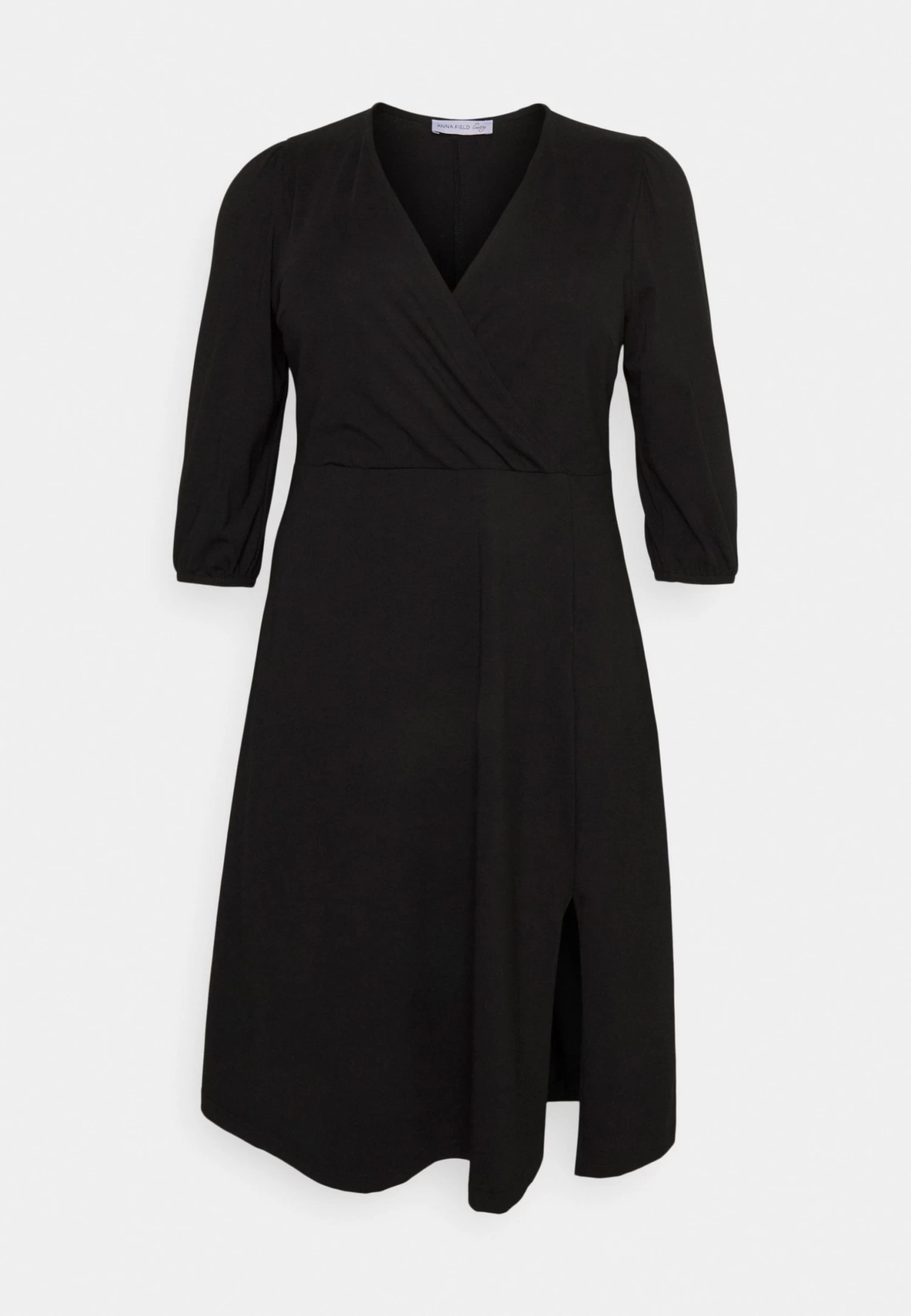 Robe En Jersey - Black 5 Robe En Jersey - Black – Image 5